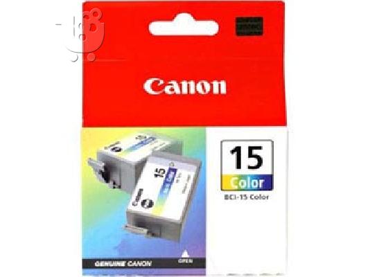 Canon 6 μελάνια 3 BCI-15 Black και 3 BCI-15 Color